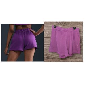 Champion Violet Sports Shorts Medium Sport Gym Casual Everyday Pockets Comfy